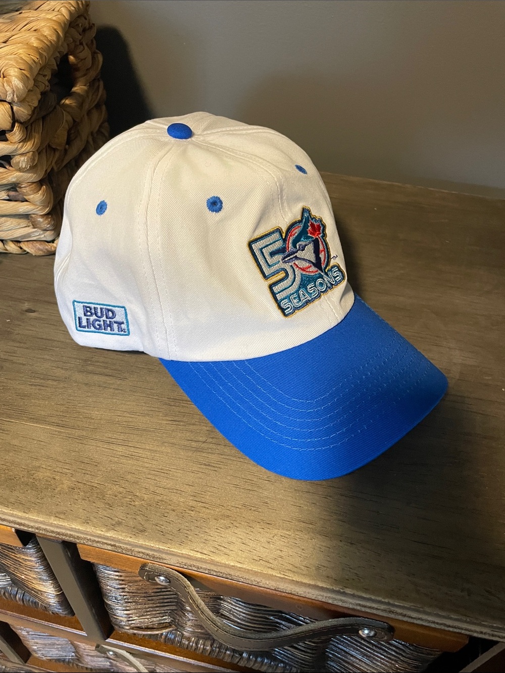 Blue Jays 50th season snapback hat